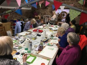 The Heswall W.I art group